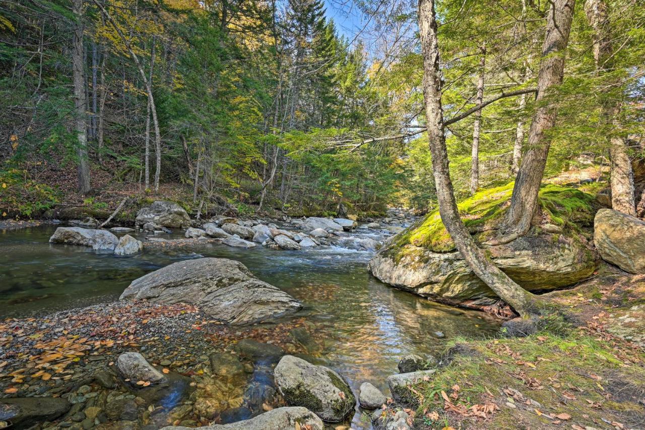 Remote Cabin With Fire Pit 3 Miles To Stowe Mtn! Exterior foto